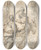 Triptych art skateboard deck of Pedro Duque Y Cornejo The Flight Into Egypt by Pedro Duque Y Cornejo (1677-1757)
