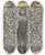 Triptych art skateboard deck of Herbert Crowley Rye by Herbert Crowley (1873-1937)