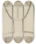 Triptych art skateboard deck of Amedeo Modigliani Cariatide Vue De Face Demifigure by Amedeo Modigliani (1884-1920)