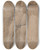 Triptych art skateboard deck of James Barry Male With Arms Spread Wide Seen From Behind by James Barry (1741-1806)