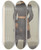 Triptych art skateboard deck of Leslie Matthew Ward Military And Navy A Calvary Reformer The Earl Of Dundonald May 8 1902 by Leslie Matthew Ward (1851-1922)