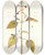 Triptych art skateboard deck of Nikolaus Joseph Freiherr Von Jacquin Salvia Pseudococcinea by Nikolaus Joseph Freiherr Von Jacquin (1727-1817)