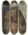 Triptych art skateboard deck of Studio Of Francisco De Zurbarn Saint Margaret Of Antioch by Studio of Francisco de Zurbarn (1598-1664)