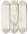 Triptych art skateboard deck of Adolf Sternschuss Akt Chopca Stojcego Na Jednej Nodze by Adolf Sternschuss (1873-1915)