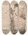 Triptych art skateboard deck of Anders Zorn Circles Of Water Ii by Anders Zorn (1860-1920)