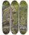 Triptych art skateboard deck of Stanislas Lpine Square De Cluny Paris by Stanislas Lepine (1835-1892)