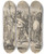 Triptych art skateboard deck of Daniel Nikolaus Chodowiecki Henry Iv Part I Act Iv Scene Ii by Daniel Nikolaus Chodowiecki (1726-1801)