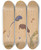 Triptych art skateboard deck of Arthur Bowen Davies Growth Of Spring by Arthur Bowen Davies (1862-1928)