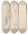 Triptych art skateboard deck of Paul Csar Helleu Madame Helleu Debout by Paul Cesar Helleu (1859-1927)