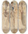 Triptych art skateboard deck of Anselm Feuerbach Das Konzert by Anselm Feuerbach (1829-1880)
