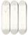 Triptych art skateboard deck of Svend Rathsack Stende Kvinde Studieblad Efter Relieffer I Borobudur Java by Svend Rathsack (1885-1941)