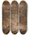 Triptych art skateboard deck of Franois Boucher The Nativity With A Hovering Angel by Francois Boucher (1703-1770)