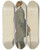 Triptych art skateboard deck of Leslie Matthew Ward Turf Devotees Racing And Politics The Hon Algernon William Fulkegrevile December 31 1881 by Leslie Matthew Ward (1851-1922)
