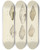 Triptych art skateboard deck of James Sowerby The Mineral Conchology Of Great Britain Pl476 by James Sowerby (1757-1822)