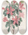 Triptych art skateboard deck of Sydenham Edwards Bluntleaved Azalea by Sydenham Edwards (1768-1819)