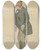 Triptych art skateboard deck of Leslie Matthew Ward Turf Devotees The Duke Of Sport The Duke Of Beaufort September 30 1876 by Leslie Matthew Ward (1851-1922)