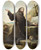 Triptych art skateboard deck of Mariano Salvador Maella Saint Francis Of Assisi Receiving The Stigmata by Mariano Salvador Maella (1739-1819)
