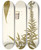 Triptych art skateboard deck of Nikolaus Joseph Freiherr Von Jacquin Echium Candicans by Nikolaus Joseph Freiherr Von Jacquin (1727-1817)