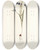 Triptych art skateboard deck of Nikolaus Joseph Freiherr Von Jacquin Ixia Secunda by Nikolaus Joseph Freiherr Von Jacquin (1727-1817)