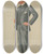 Triptych art skateboard deck of Leslie Matthew Ward Shipping Officials Shipping Mr Joseph Fletcher Green November 22 1890 by Leslie Matthew Ward (1851-1922)