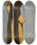 Triptych art skateboard deck of Leopold Carl Mller Figurenstudie Einer Geftragenden Araberin by Leopold Carl Muller (1834-1892)