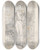 Triptych art skateboard deck of Nicaise De Keyser Portrait Of A Man_2 by Nicaise De Keyser (1813-1887)