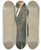 Triptych art skateboard deck of Leslie Matthew Ward Theatre From Eton To The Stage Mr Charles Hawtrey May 21 1892 by Leslie Matthew Ward (1851-1922)