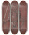 Triptych art skateboard deck of Hans Hug Kluber Ritterlicher Heiliger In Der Rechten Hand Ein Schwert Und In Der Linken Ein Kirchenmodell Haltend by Hans Hug Kluber (1535-1578)