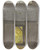 Triptych art skateboard deck of Carl Theodor Reiffenstein Blick Durch Die Geffneten Tren Einer Scheune Im Abendlicht by Carl Theodor Reiffenstein (1820-1893)