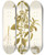 Triptych art skateboard deck of Nikolaus Joseph Freiherr Von Jacquin Phlomis Caribaea by Nikolaus Joseph Freiherr Von Jacquin (1727-1817)
