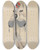 Triptych art skateboard deck of Will R Barnes Ladyinwaiting_9 by Will R Barnes (1939)