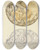 Triptych art skateboard deck of James Sowerby The Mineral Conchology Of Great Britain Pl357 by James Sowerby (1757-1822)