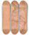 Triptych art skateboard deck of Joseph Edward Southall Study For St Dorothea And Her Two Sisters Refusing To Worship The Idol by Joseph Edward Southall (1861-1944)