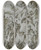 Triptych art skateboard deck of Gaspare Diziani Himmelfahrt Mariens Mit Zwei Heiligen by Gaspare Diziani (1689-1767)