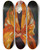 Triptych art skateboard deck of Stanisaw Ignacy Witkiewicz Portrait Of Eugenia Duninborkowska_3 by Stanislaw Ignacy Witkiewicz (1885-1939)