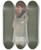 Triptych art skateboard deck of Pipein Gamba Contadina_1 by Pipein Gamba (1868-1954)