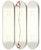 Triptych art skateboard deck of Nikolaus Joseph Freiherr Von Jacquin Gladiolus Brevifolius by Nikolaus Joseph Freiherr Von Jacquin (1727-1817)