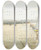 Triptych art skateboard deck of James Abbott Mcneill Whistler Scene On The Mersey by James Abbott Mcneill Whistler (1834-1903)