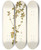 Triptych art skateboard deck of Nikolaus Joseph Freiherr Von Jacquin Malva Scoparla by Nikolaus Joseph Freiherr Von Jacquin (1727-1817)
