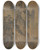 Triptych art skateboard deck of Dai Jin The Hermit Xu You Resting By A Stream by Dai Jin (1388-1462)