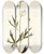 Triptych art skateboard deck of Nikolaus Joseph Freiherr Von Jacquin Delphinium Urceolatum by Nikolaus Joseph Freiherr Von Jacquin (1727-1817)