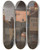 Triptych art skateboard deck of Frederik Collett From Moretsurloing by Frederik Collett (1839-1914)