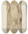 Triptych art skateboard deck of Rev James Bulwer One From A Volume Of Drawings And Prints_55 by Rev James Bulwer (1794-1879)