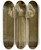 Triptych art skateboard deck of Pascaladolphejean Dagnanbouveret Saint Herbland by Pascal-Adolphe-Jean Dagnan-Bouveret (1852-1929)