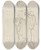 Triptych art skateboard deck of Peter Von Cornelius Szene Am Ausgang Der Kirche Mephisto by Peter Von Cornelius (1784-1867)