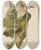 Triptych art skateboard deck of Henryk Siemiradzki Allegory Of Music Sketch For The Project Of The Stage Curtain Of The Sowacki Theatre In Krakw by Henryk Siemiradzki (1843-1902)