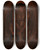 Triptych art skateboard deck of Sir Joseph Noel Paton The Adversary Where Their Worm Dieth Not And The Fire Is Not Quenched by Sir Joseph Noel Paton (1821-1901)