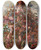 Triptych art skateboard deck of Lon Frdric Nature Or Abundance by Frederic Leon (1856-1940)