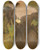 Triptych art skateboard deck of Teodor Axentowicz Portret Kobiety W Balowej Sukni by Teodor Axentowicz (1859-1938)