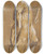 Triptych art skateboard deck of Pietro Antonio Novelli Allegorical Figure Of A Woman by Pietro Antonio Novelli (1729-1804)
